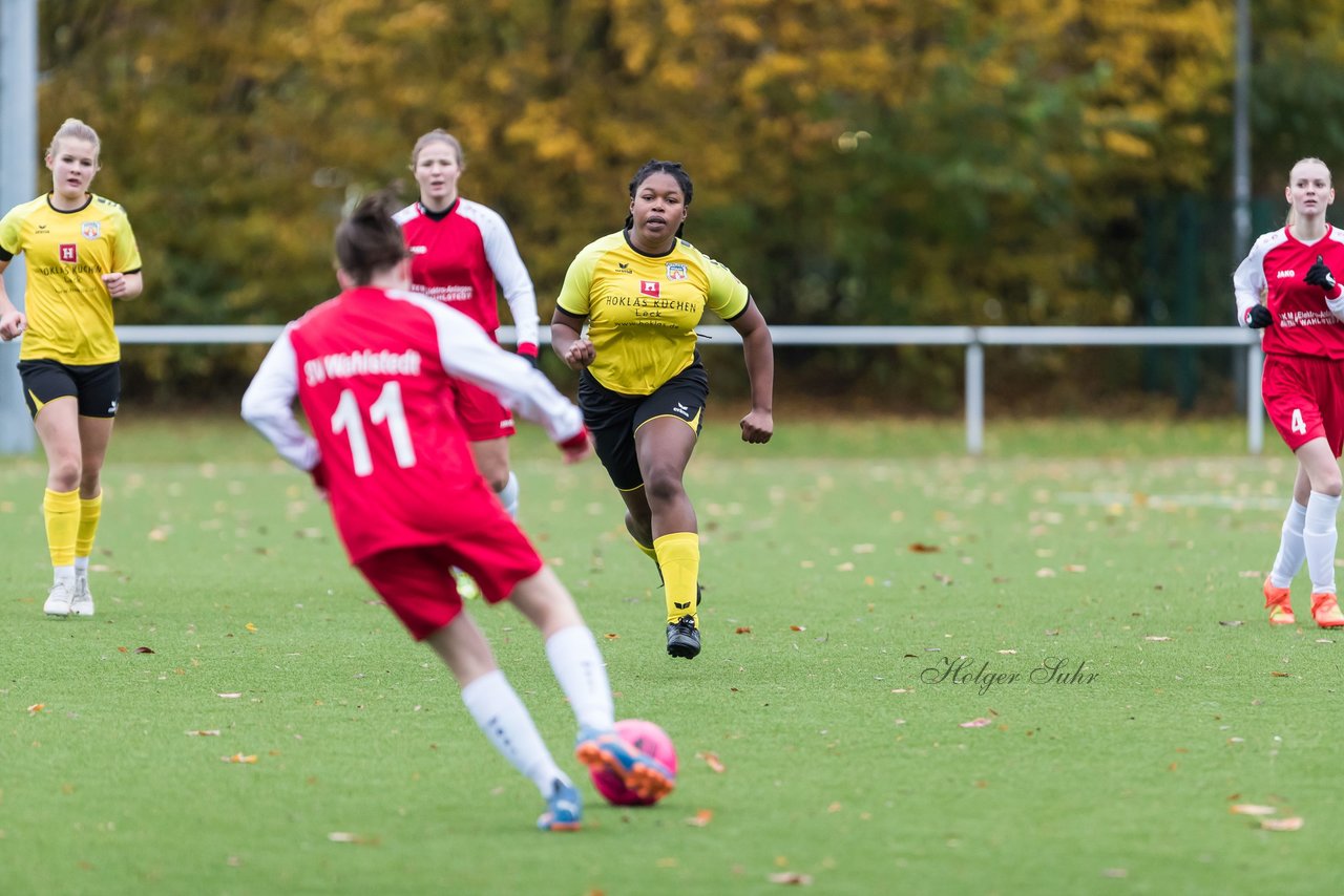 Bild 301 - wBJ SV Wahlstedt - SV Frisia 03 Risum-Lindholm : Ergebnis: 1:2